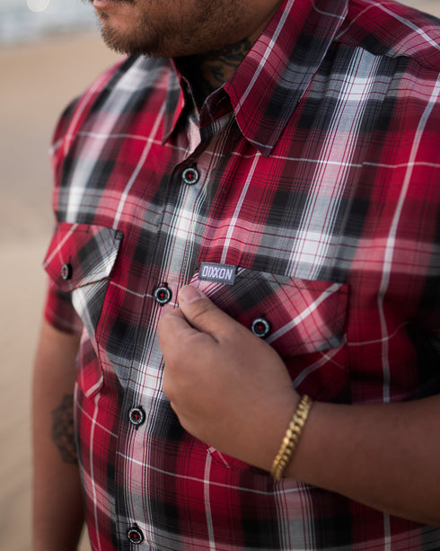 THE VICTORY BAMBOO SHORT SLEEVE BUTTON UP - MENS